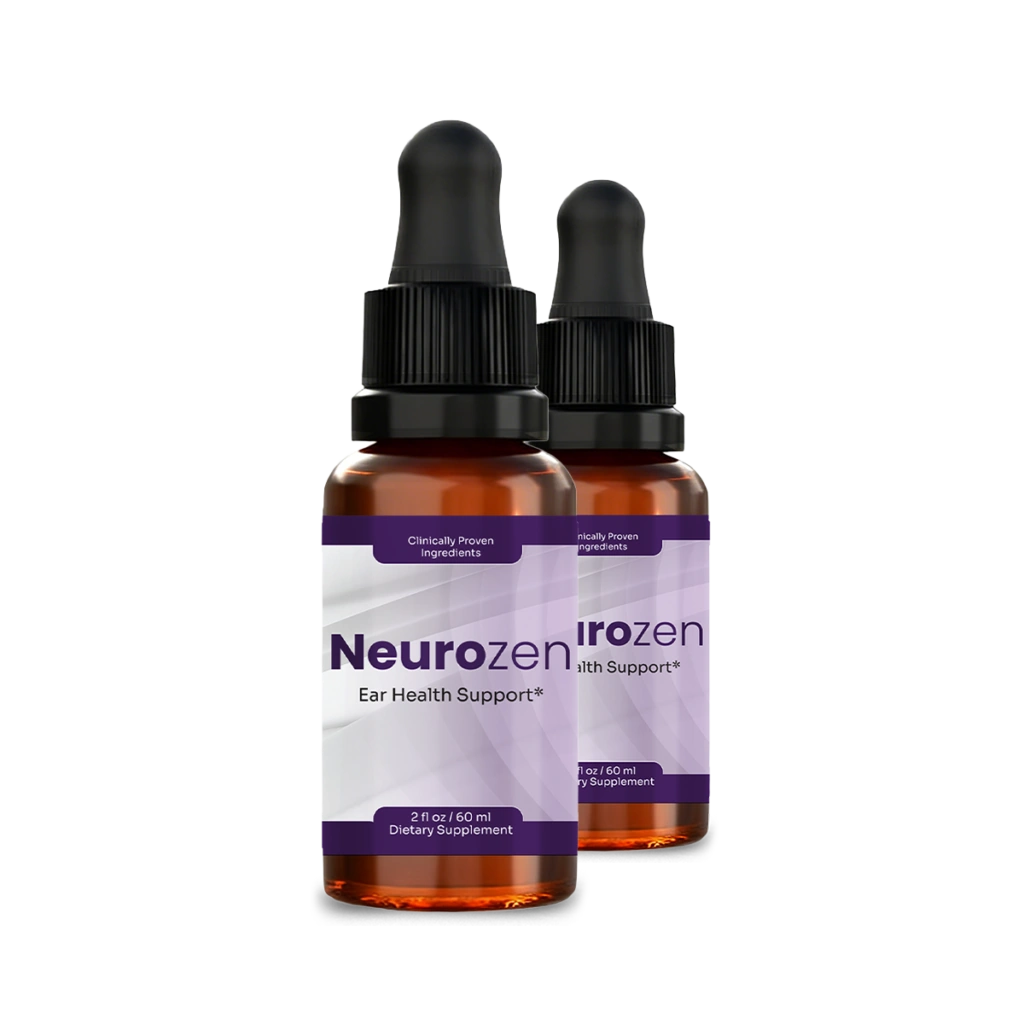 NeuroZen 2 bottle supply — basic ear health support starter package