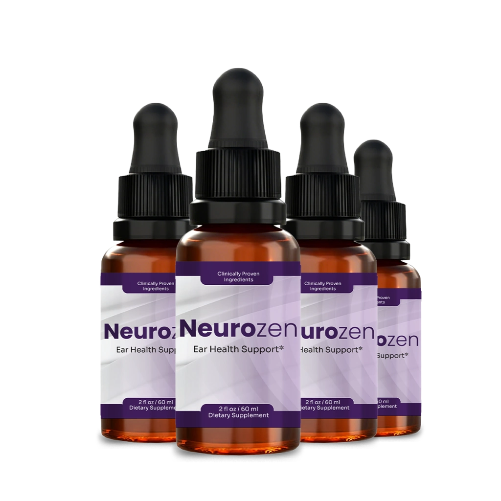NeuroZen 4 bottle supply — good value ear health support package